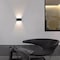 Quickway Imports Decorative Aluminum Wall Lamp for Indoors and Outdoors - 6W Cool White 4000K - Set of 4 QI004493.BK.6W.4 - alternate 3